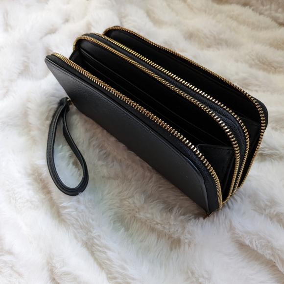 Threshold Handbags - Faux Leather Wallet